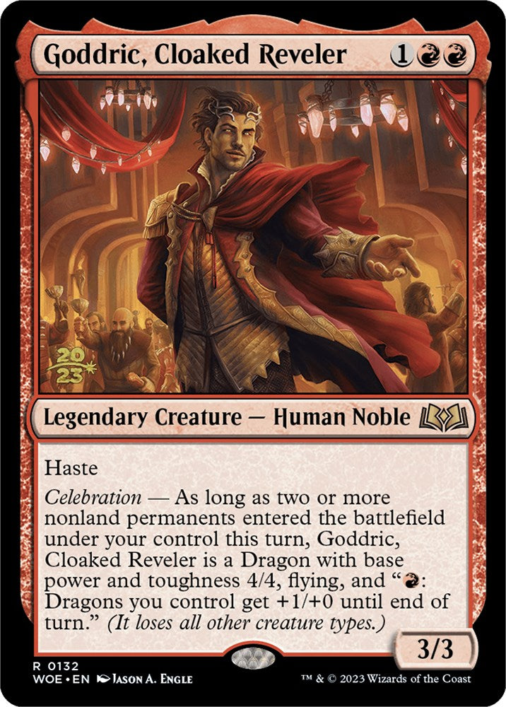 Goddric, Cloaked Reveler [Wilds of Eldraine Prerelease Promos] | L.A. Mood Comics and Games