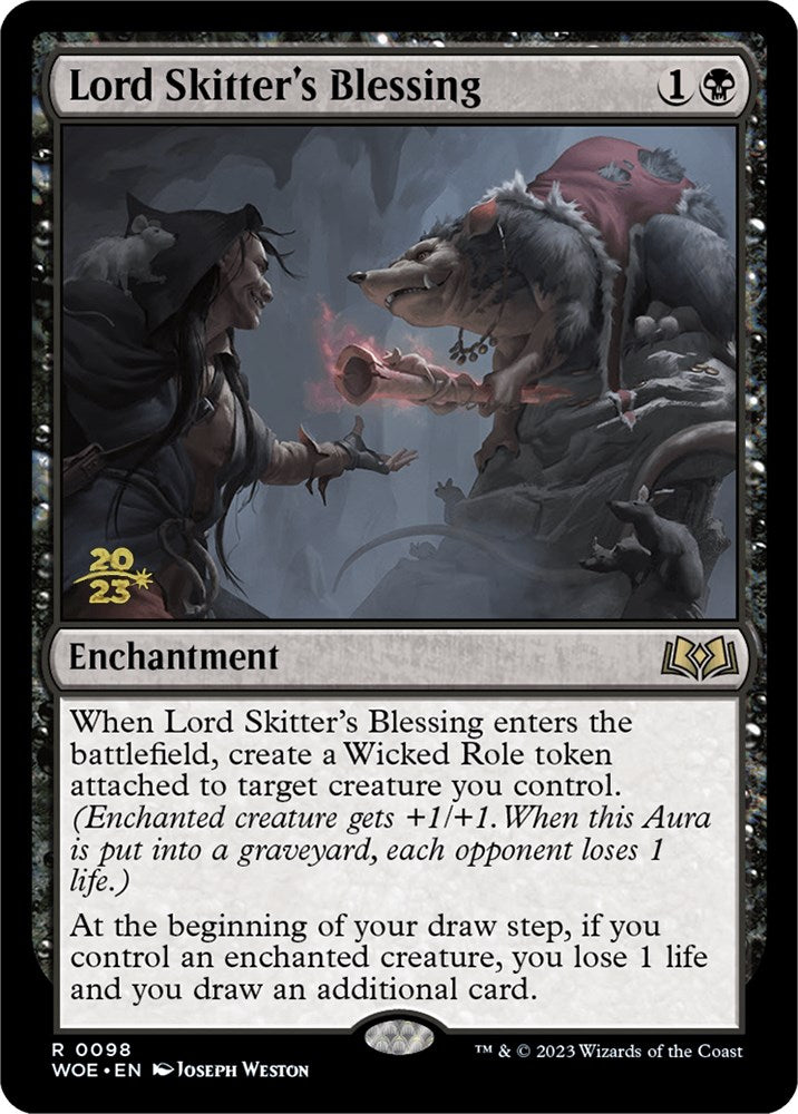 Lord Skitter's Blessing [Wilds of Eldraine Prerelease Promos] | L.A. Mood Comics and Games