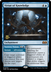 Virtue of Knowledge // Vantress Visions (Promo Pack) [Wilds of Eldraine Promos] | L.A. Mood Comics and Games