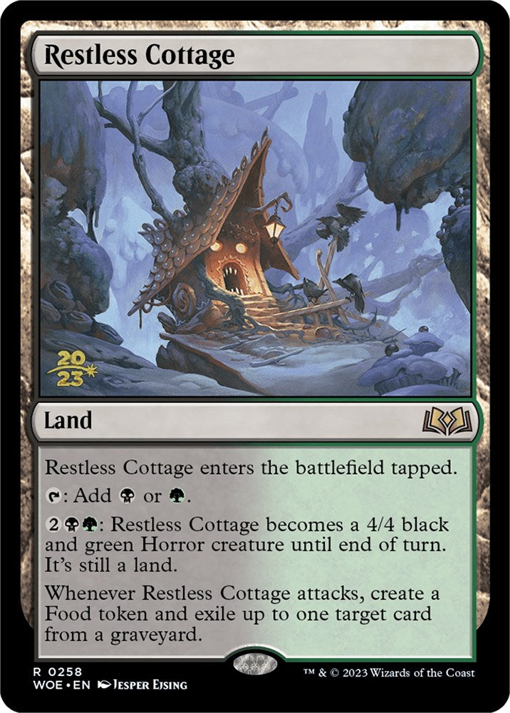 Restless Cottage [Wilds of Eldraine Prerelease Promos] | L.A. Mood Comics and Games
