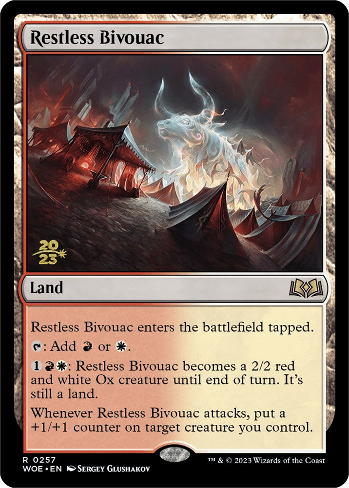 Restless Bivouac [Wilds of Eldraine Prerelease Promos] | L.A. Mood Comics and Games