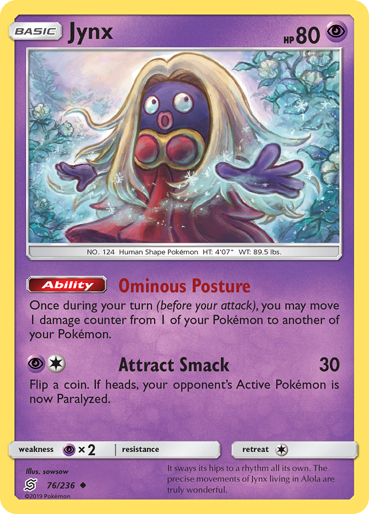 Jynx (76/236) [Sun & Moon: Unified Minds] | L.A. Mood Comics and Games