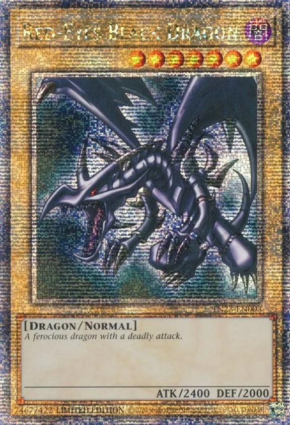 Red-Eyes Black Dragon [TN23-EN003] Quarter Century Secret Rare | L.A. Mood Comics and Games