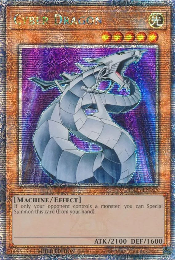 Cyber Dragon [TN23-EN005] Quarter Century Secret Rare | L.A. Mood Comics and Games