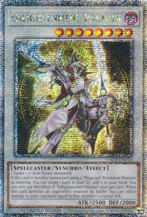 Enlightenment Paladin [TN23-EN010] Quarter Century Secret Rare | L.A. Mood Comics and Games