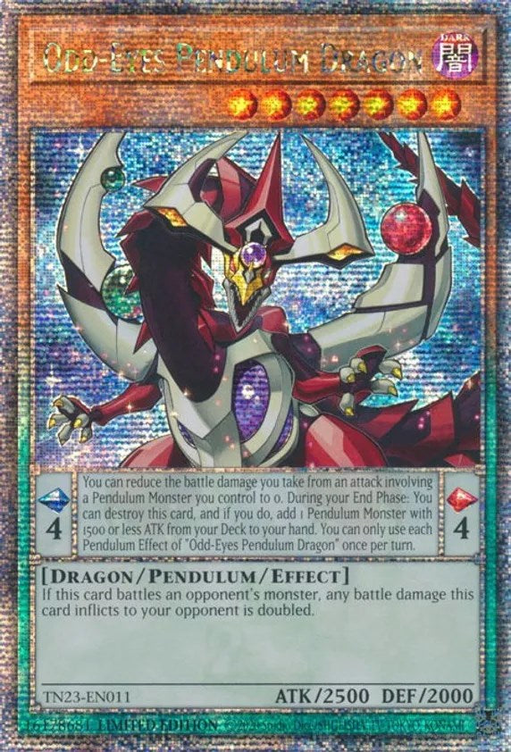 Odd-Eyes Pendulum Dragon [TN23-EN011] Quarter Century Secret Rare | L.A. Mood Comics and Games