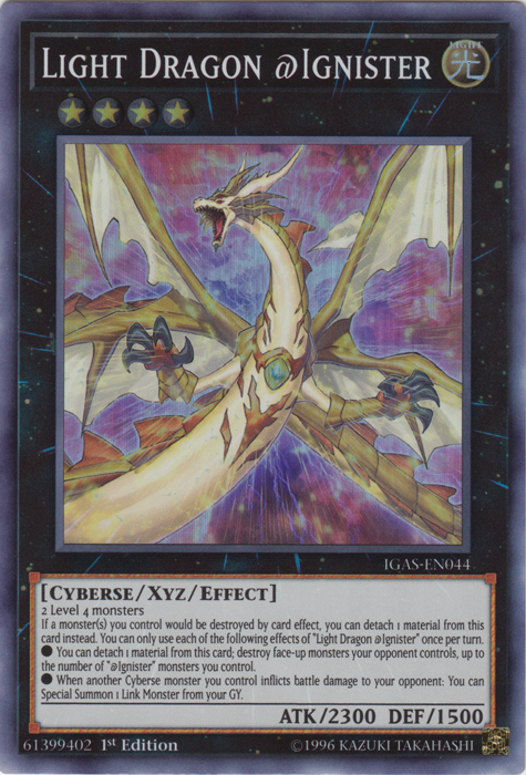 Light Dragon @Ignister [IGAS-EN044] Super Rare | L.A. Mood Comics and Games