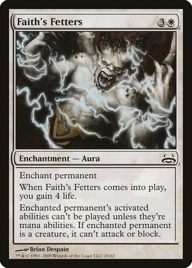 Faith's Fetters [Duel Decks: Divine vs. Demonic] | L.A. Mood Comics and Games