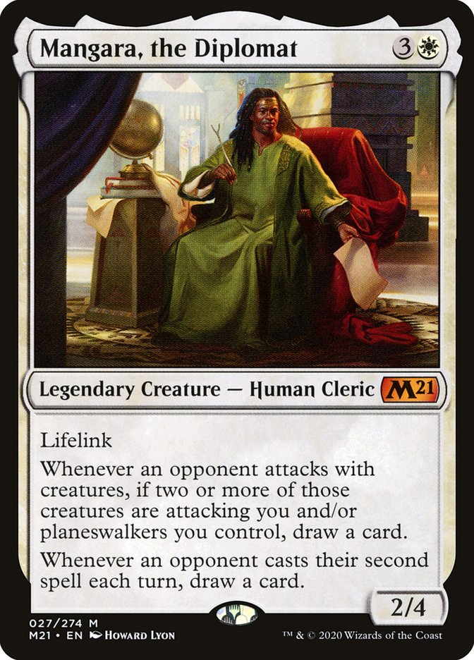 Mangara, the Diplomat [Core Set 2021] | L.A. Mood Comics and Games