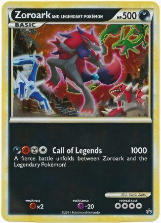 Zoroark and Legendary Pokemon (Jumbo Card) [Miscellaneous Cards] | L.A. Mood Comics and Games