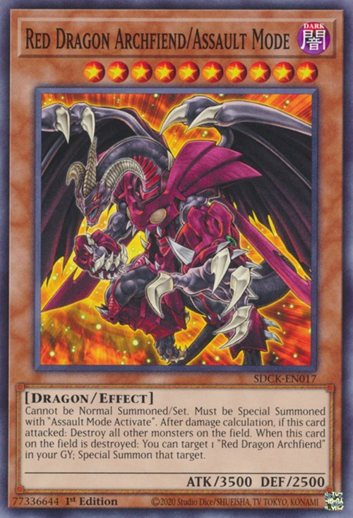 Red Dragon Archfiend/Assault Mode [SDCK-EN017] Common | L.A. Mood Comics and Games