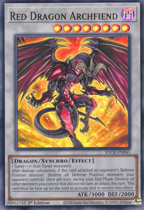 Red Dragon Archfiend [SDCK-EN045] Ultra Rare | L.A. Mood Comics and Games