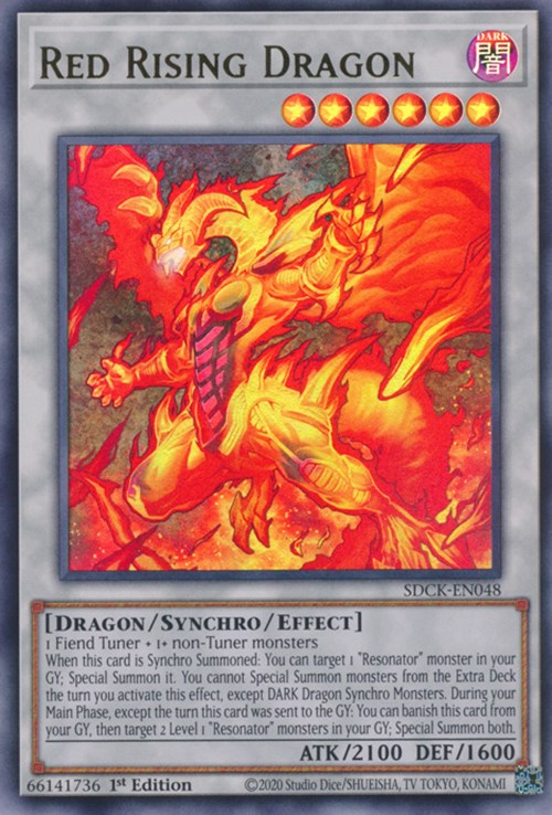 Red Rising Dragon [SDCK-EN048] Ultra Rare | L.A. Mood Comics and Games