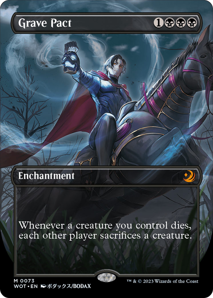 Grave Pact (Anime Borderless) [Wilds of Eldraine: Enchanting Tales] | L.A. Mood Comics and Games