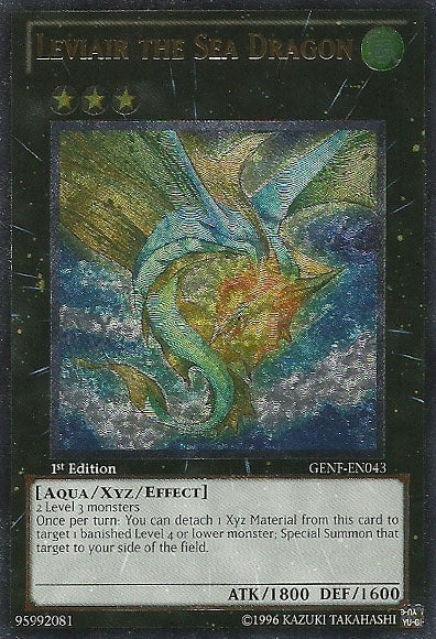 Leviair the Sea Dragon [GENF-EN043] Ultimate Rare | L.A. Mood Comics and Games