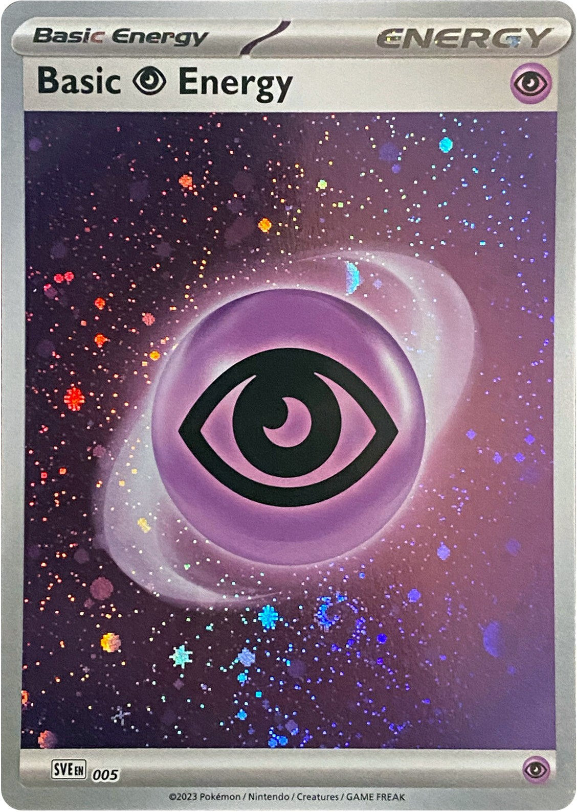 Basic Psychic Energy (005) (Cosmos Holo) [Scarlet & Violet: Base Set] | L.A. Mood Comics and Games