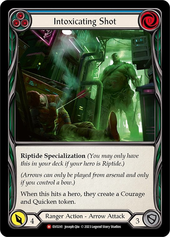 Intoxicating Shot [EVO241] (Bright Lights)  Rainbow Foil | L.A. Mood Comics and Games