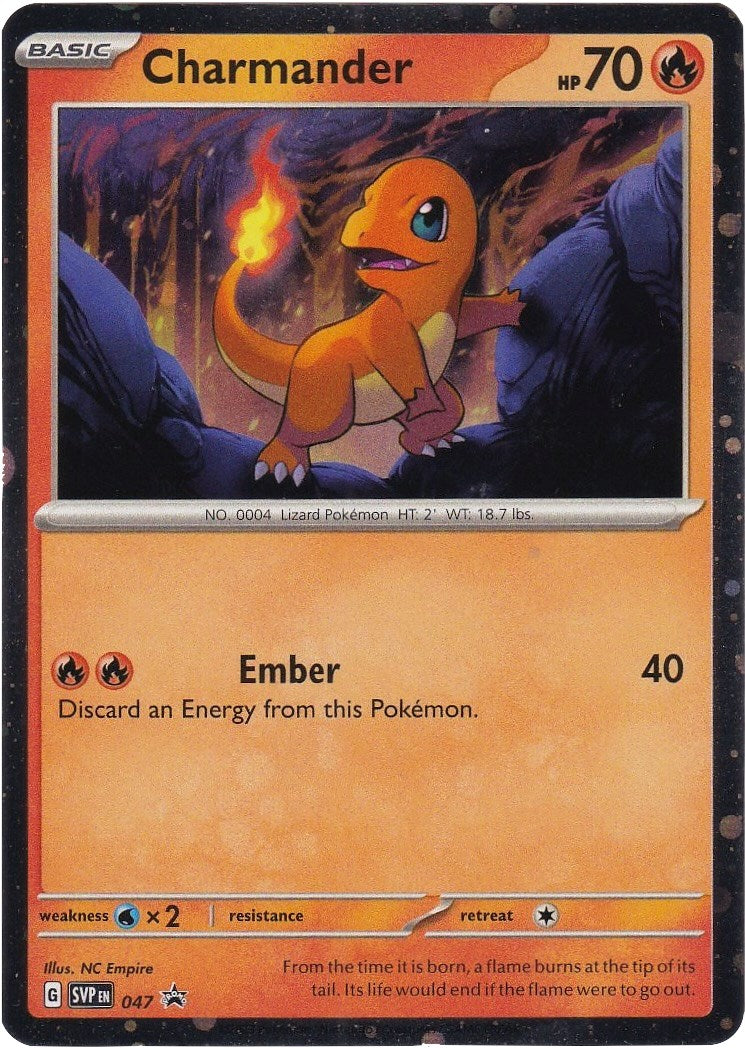 Charmander (047) (Cosmos Holo) [Scarlet & Violet: Black Star Promos] | L.A. Mood Comics and Games