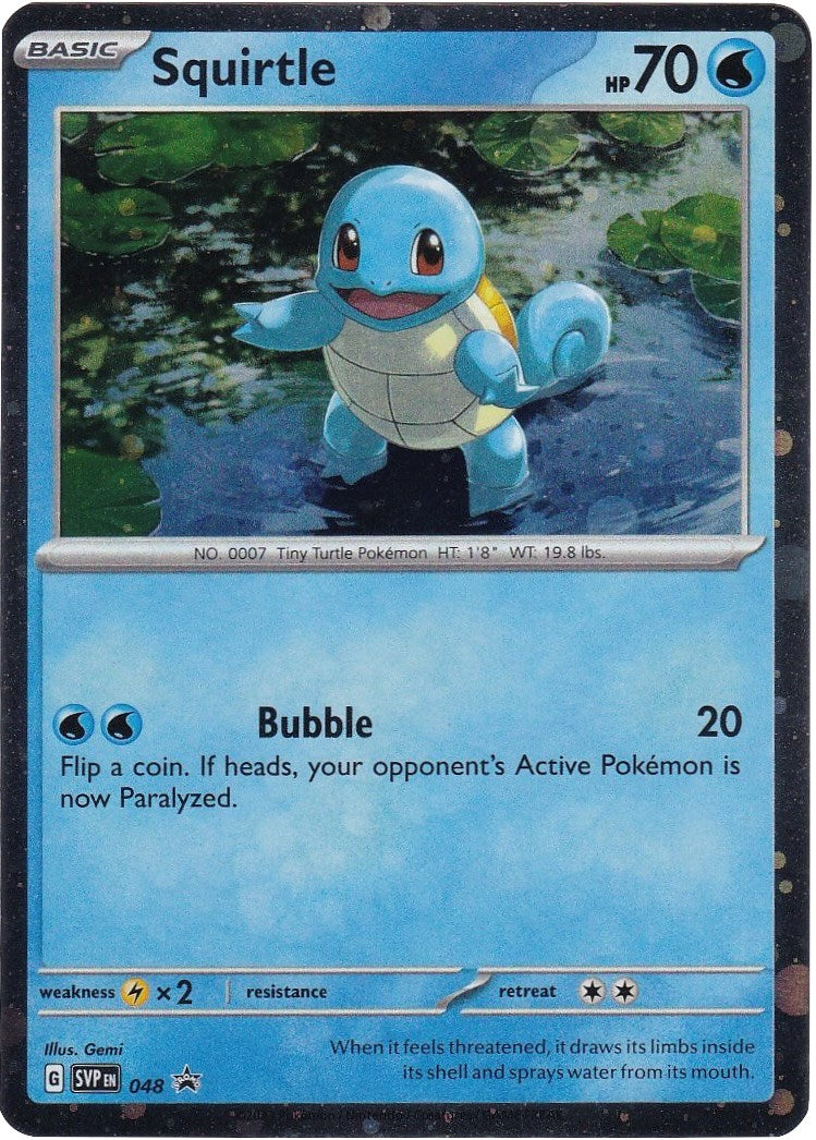 Squirtle (048) (Cosmos Holo) [Scarlet & Violet: Black Star Promos] | L.A. Mood Comics and Games