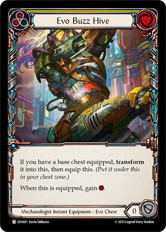 Evo Buzz Hive [EVO051] (Bright Lights)  Cold Foil | L.A. Mood Comics and Games