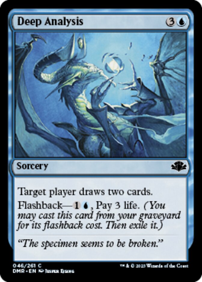 Deep Analysis [Dominaria Remastered] | L.A. Mood Comics and Games