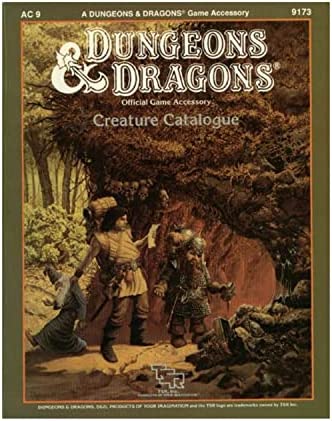 D&D 1st Ed. Creature Catalogue (USED) | L.A. Mood Comics and Games