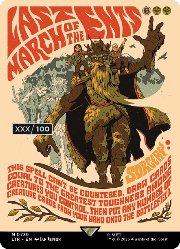 Last March of the Ents (Borderless Poster) (Serialized) [The Lord of the Rings: Tales of Middle-Earth] | L.A. Mood Comics and Games