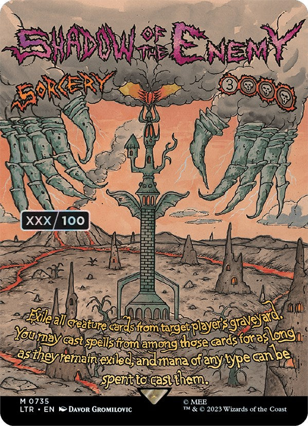 Shadow of the Enemy (Borderless Poster) (Serialized) [The Lord of the Rings: Tales of Middle-Earth] | L.A. Mood Comics and Games