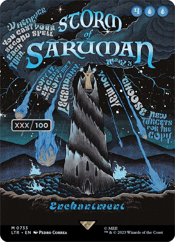 Storm of Saruman (Borderless Poster) (Serialized) [The Lord of the Rings: Tales of Middle-Earth] | L.A. Mood Comics and Games