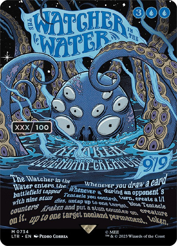 The Watcher in the Water (Borderless Poster) (Serialized) [The Lord of the Rings: Tales of Middle-Earth] | L.A. Mood Comics and Games