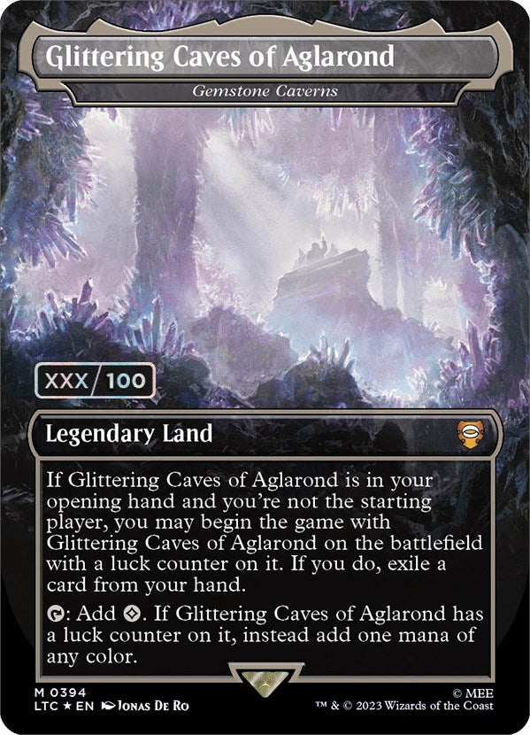 Glittering Caves of Aglarond - Gemstone Caverns (Serialized) [The Lord of the Rings: Tales of Middle-Earth Commander] | L.A. Mood Comics and Games