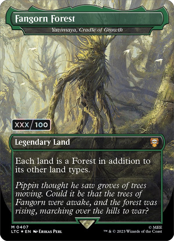 Fangorn Forest - Yavimaya, Cradle of Growth (Serialized) [The Lord of the Rings: Tales of Middle-Earth Commander] | L.A. Mood Comics and Games