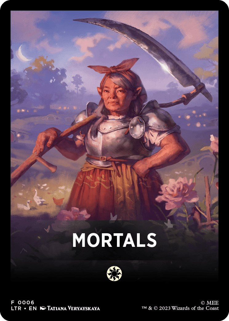 Mortals Theme Card [The Lord of the Rings: Tales of Middle-Earth] | L.A. Mood Comics and Games