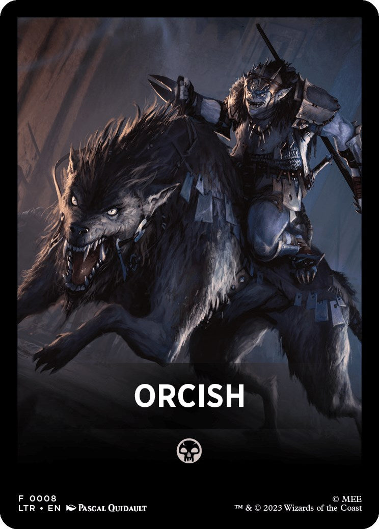 Orcish Theme Card [The Lord of the Rings: Tales of Middle-Earth] | L.A. Mood Comics and Games
