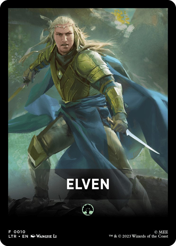 Elven Theme Card [The Lord of the Rings: Tales of Middle-Earth] | L.A. Mood Comics and Games