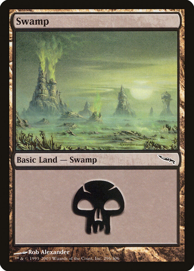 Swamp (296) [Mirrodin] | L.A. Mood Comics and Games