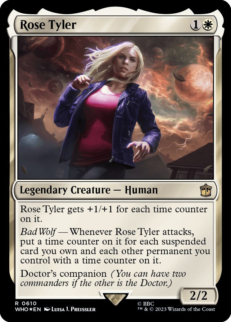 Rose Tyler (Surge Foil) [Doctor Who] | L.A. Mood Comics and Games