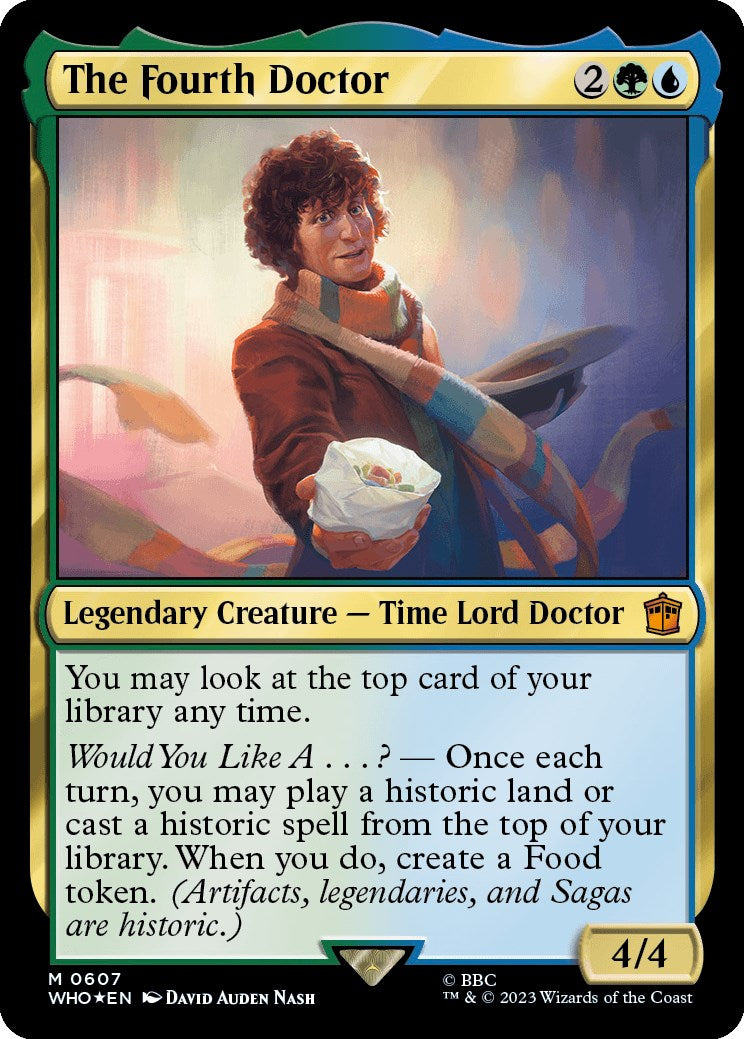 The Fourth Doctor (Surge Foil) [Doctor Who] | L.A. Mood Comics and Games