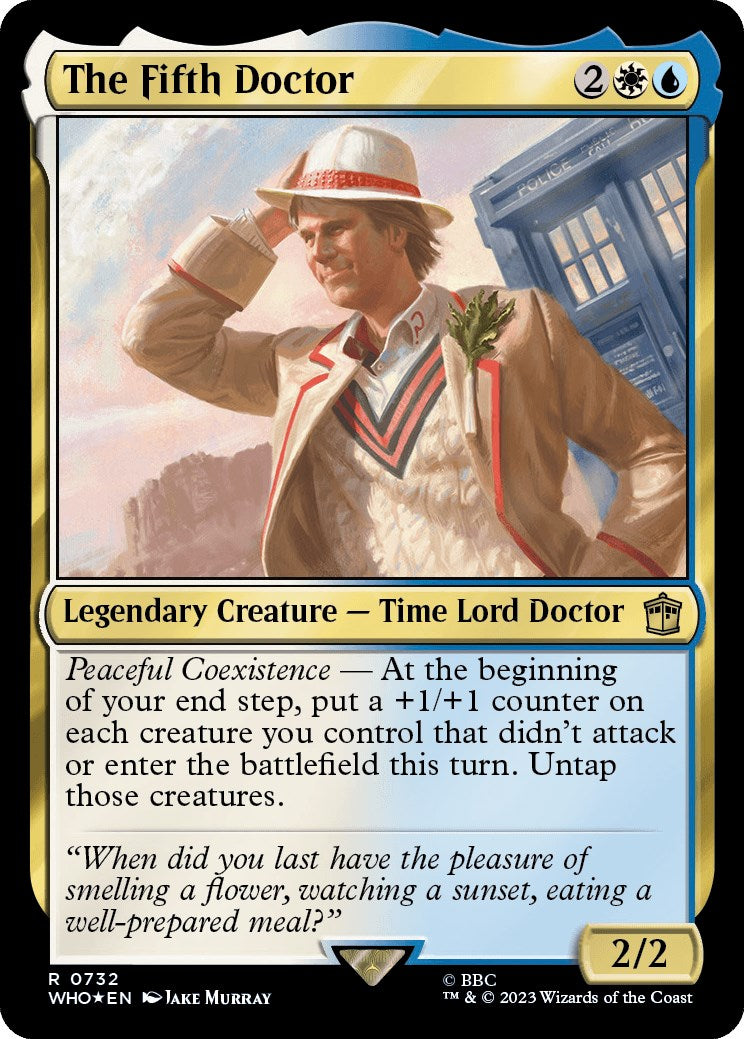 The Fifth Doctor (Surge Foil) [Doctor Who] | L.A. Mood Comics and Games