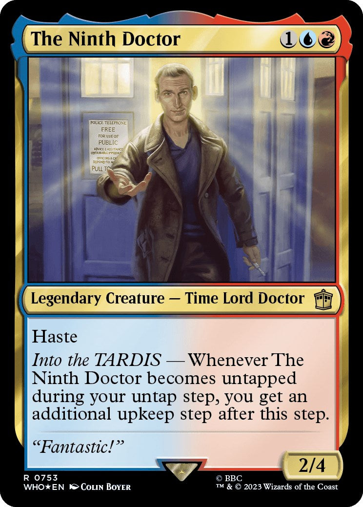 The Ninth Doctor (Surge Foil) [Doctor Who] | L.A. Mood Comics and Games