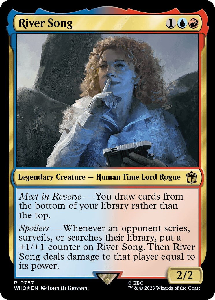 River Song (Surge Foil) [Doctor Who] | L.A. Mood Comics and Games
