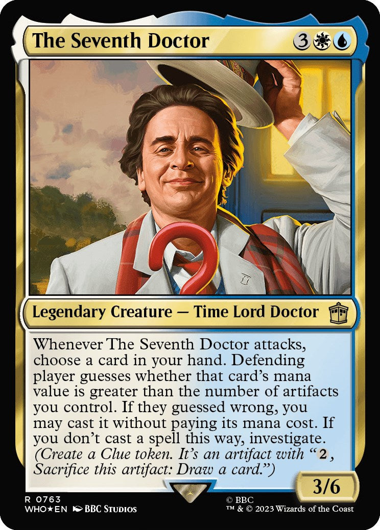 The Seventh Doctor (Surge Foil) [Doctor Who] | L.A. Mood Comics and Games