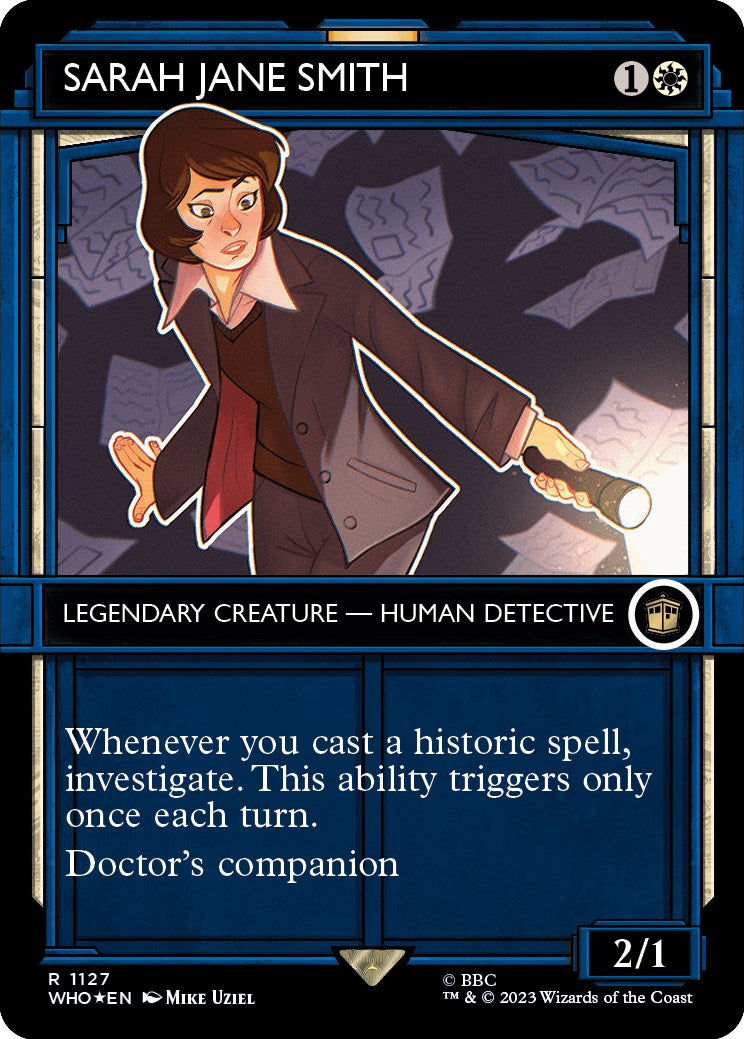 Sarah Jane Smith (Showcase) (Surge Foil) [Doctor Who] | L.A. Mood Comics and Games
