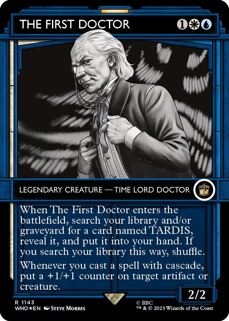 The First Doctor (Showcase) (Surge Foil) [Doctor Who] | L.A. Mood Comics and Games