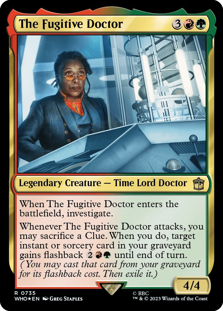 The Fugitive Doctor (Surge Foil) [Doctor Who] | L.A. Mood Comics and Games