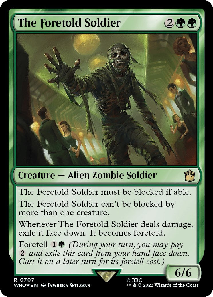 The Foretold Soldier (Surge Foil) [Doctor Who] | L.A. Mood Comics and Games
