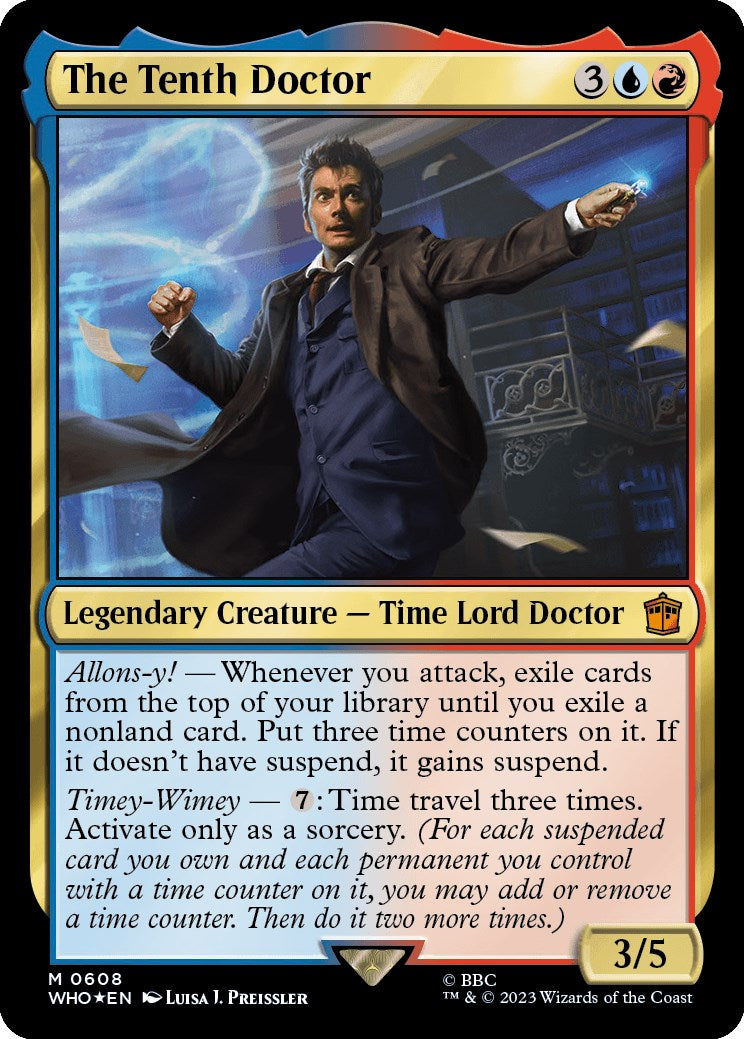 The Tenth Doctor (Surge Foil) [Doctor Who] | L.A. Mood Comics and Games