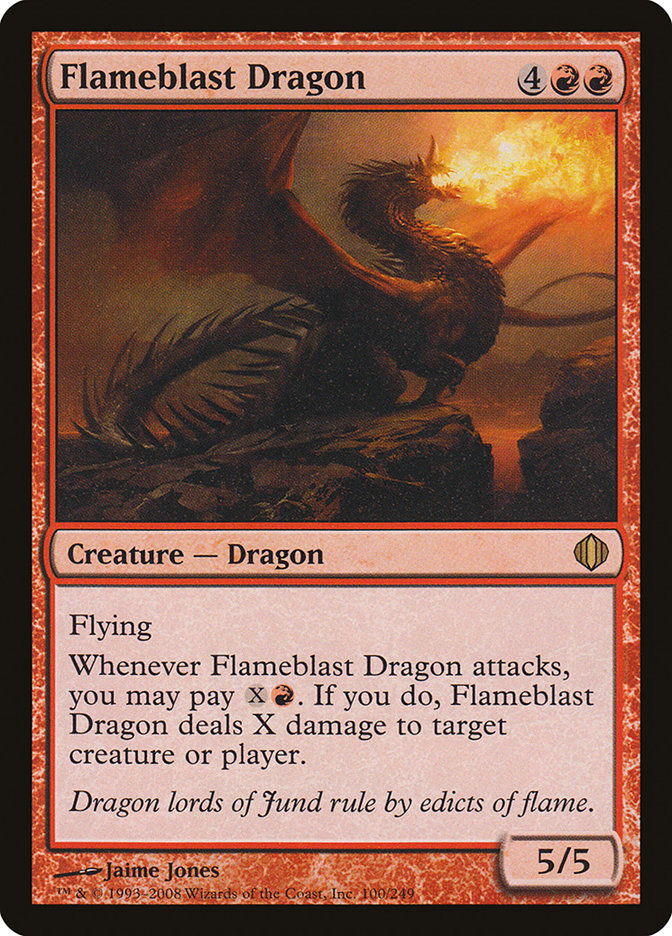 Flameblast Dragon [Shards of Alara] | L.A. Mood Comics and Games