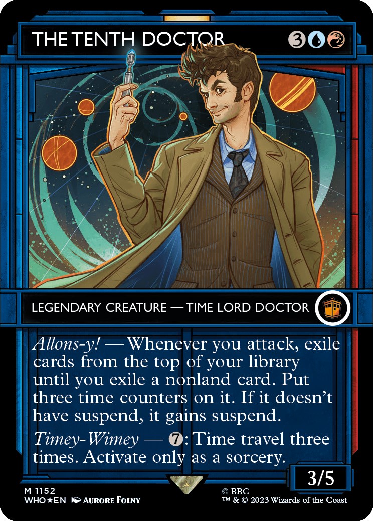 The Tenth Doctor (Showcase) (Surge Foil) [Doctor Who] | L.A. Mood Comics and Games