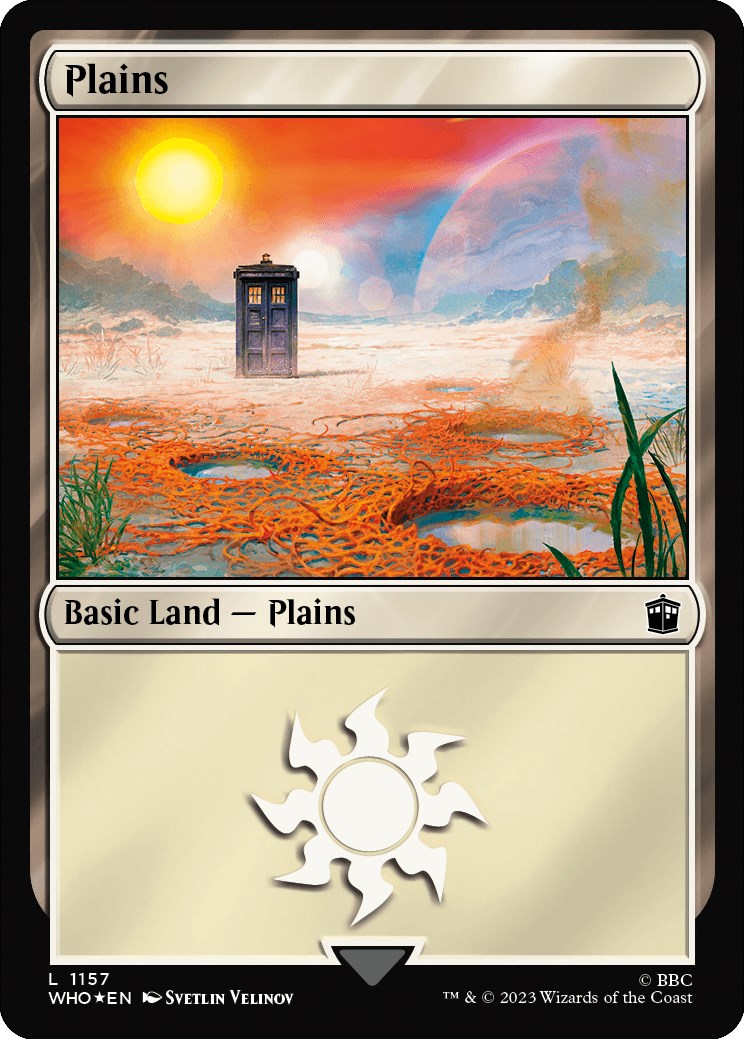 Plains (1157) (Surge Foil) [Doctor Who] | L.A. Mood Comics and Games